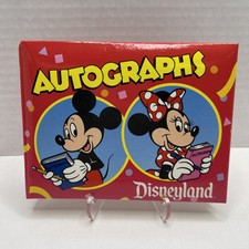 Disneyland VTG 1988 Autograph Book Signed By Various Marc Davis Bill Justice picture
