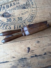 Antique Wood Lemon Squeezer Barware Kitchen picture