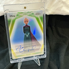 2026 Topps Chrome Disney Neon Etch Autograph Elsa Idina Menzel CNA-IM picture