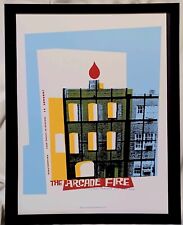 ARCADE FIRE Philadelphia 2005 Tour 11x14 FRAMED Vintage Concert Poster Art Print picture