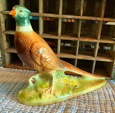 Vintage 70’s Holland Mold Ceramic PHEASANT Artist Signed picture