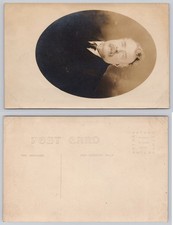 RPPC Vintage Artura Portrait Postcard Man w/ Mustache Formal Attire 1900s picture