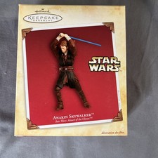 2004 Vtg Hallmark Star Wars Anakin Skywalker Attack of the Clones Ornament picture