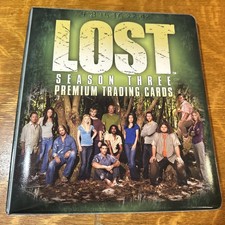 LOST Season Three 3 Card Album Binder Set Chase Promo Inserts Pieceworks Nestor picture