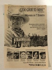 Lonesome Dove Robert Duvall Movie Vintage Print Ad Tommy Lee Jones Rick TPA10 picture