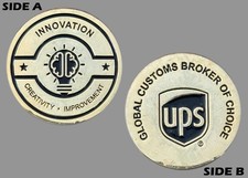 UPS Global Customs Broker Innovation Challenge Coin  M#7 picture