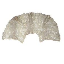 Antique Lace Collar Venetian Venise Regency Cottagecore Coquette Capelet 1900s picture