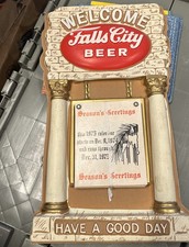 Falls City Beer 1975  Have A Good Day Wall Calendar.  NOS.   . picture
