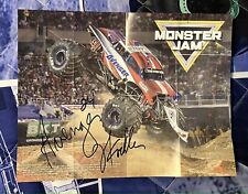 Monster Jam, Avenger, 8.5 X 11 Poster/ Picture/Photo, Signed, Autographed picture