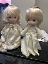 Precious Moments Enesco 1990s Doll Angel Girl Christmas Tree Topper 9