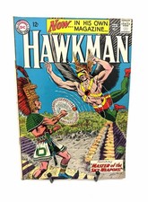 Hawkman #1 (1964) 1st Hawkman Solo Title Origin & 1st App of Chac FN [DC] SA picture