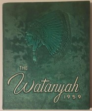 1959 Watanyah Yearbook WEST ROME HIGH SCHOOL  Rome, Georgia picture