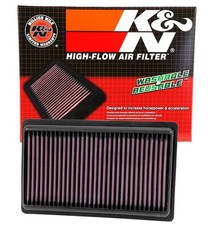K&N High-Flow Original Lifetime Engine Air Filter: Increase Power: Premium, picture