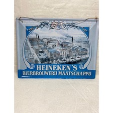 VTG Dutch Souvenir Metal Wall Art Amsterdam Grand Prix Decorative Brewery picture