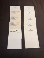 Letterhead 10 Sheets Of HOTEL Vintage Stationery Unused Lot (A) picture