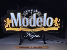 🌟Modelo Negra  Led Neon Beer Bar Sign Light Mexico Cerveza 🔥 picture
