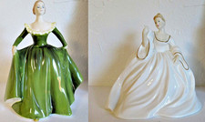 Coalport FigurinesL Claudette & Samantha picture