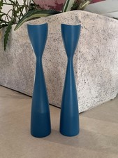 Mid Century Danish Tulip  Candlesticks picture
