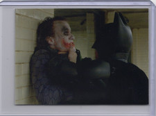 2008 PGM The Dark Knight JOKER #83 Heath Ledger Rookie Card RC Christian Bale picture