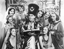 American entertainer Eddie Cantor surrounded by beautiful 20th Cen- Old Photo picture