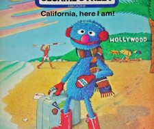 Sesame Street Magazine Feb 1977 California Here I Am Vintage Grover Beach Travel picture