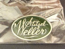 Stitzel Weller Distillery Metal Enamel Lapel Pin Green Bourbon Whiskey New picture