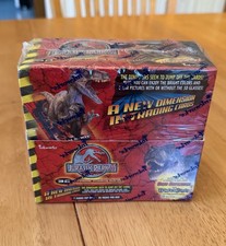 2001 Inkworks Jurassic Park III 3D Trading Cards Factory Sealed Box Pack Dino picture