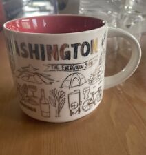 Starbucks Mug Washington State 2018 Gold Been There Across the Globe Rare picture