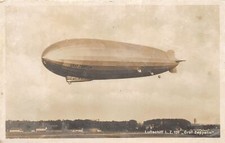 G80/ Interesting RPPC Postcard c1910 Graf Zeppelin Blimp Airship Germany 8 picture