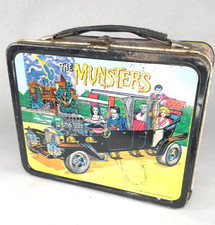 Vintage 1965 The Munsters Metal Lunch Box -Kayro-Vue Aladdin-No Thermos-Rare picture