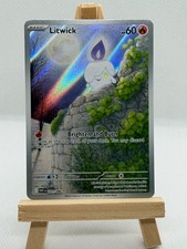Pokémon TCG Litwick 101/086 Illustration Rare White Flare NM Or Better picture