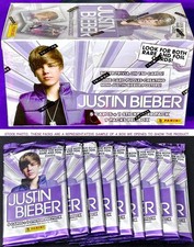 2010 Panini Justin Bieber FACTORY SEALED BOX = 9 Unopened PACKS = 54 Cards DRAKE picture