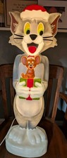 32” Outdoor Decoration Tom with Jerry Christmas Holiday Blow Mold Brand New 2026 picture