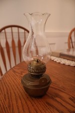 3 Piece Antique Oil Lamp picture