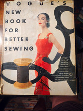 Vogue Pattern Service Vogue’s New Book for Better Sewing 1952 Vintage Original picture