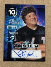 John Goodman Auto 1/1 Top 10 TV Roseanne - 2026 Leaf Pop Century picture