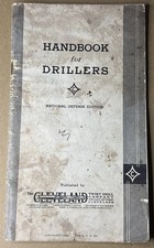 1940 Handbook For Drillers National Defense Cleveland Twist Drill WW2  picture