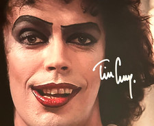 Tim Curry ROCKY HORROR Signed 8x10