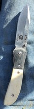 CRKT M4-02 Outburst Spring Assisted Folding Bone Handle Pocket Knife Kit Carson picture