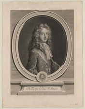 Photo:Philippe Duc dAnjou Portrait Print Fran�ois de Troy ca 1700 picture