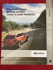 2013 Subaru XV Crosstrek SUV Print Ad - Great To Frame picture
