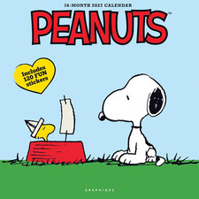 Graphique Peanuts 2027 Wall Calendar | 12” x 12” | Thick Paper | Home & Office O picture