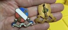 SET Army DI dui pinback ww2 350th INFANTRY REGIMENT rgt ITALY MADE nhm 88th div picture