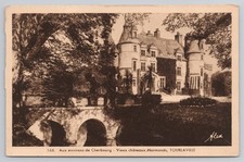 Chateau Des Ravalet Tourlaville Cherbourg Normandy France Postcard picture