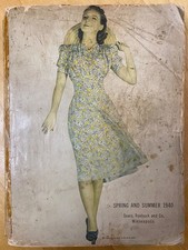 Vtg. 1940 Sears Roebuck & Co. Spring & Summer Catalog No. 180- Not a Reprint- picture