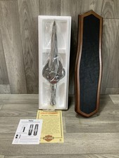 Vintage 1999 Harley Davidson Freedom Dagger With Wall Mount New In Box 1/7500 picture