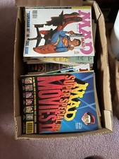 large mad magazine collection lot dating from 1970 and 80s picture