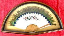 FAN CANTONS. PEACOCK. CHINA. XIX CENTURY picture