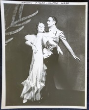 1933 Marilyn Miller Clifton Webb As Thousands Cheer Broadway 8x10 Photograph picture