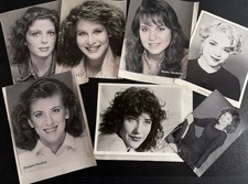 Vintage Actresses Headshots Resumes Lot Belinda Bauer Terri Hanauer Ivette Soler picture